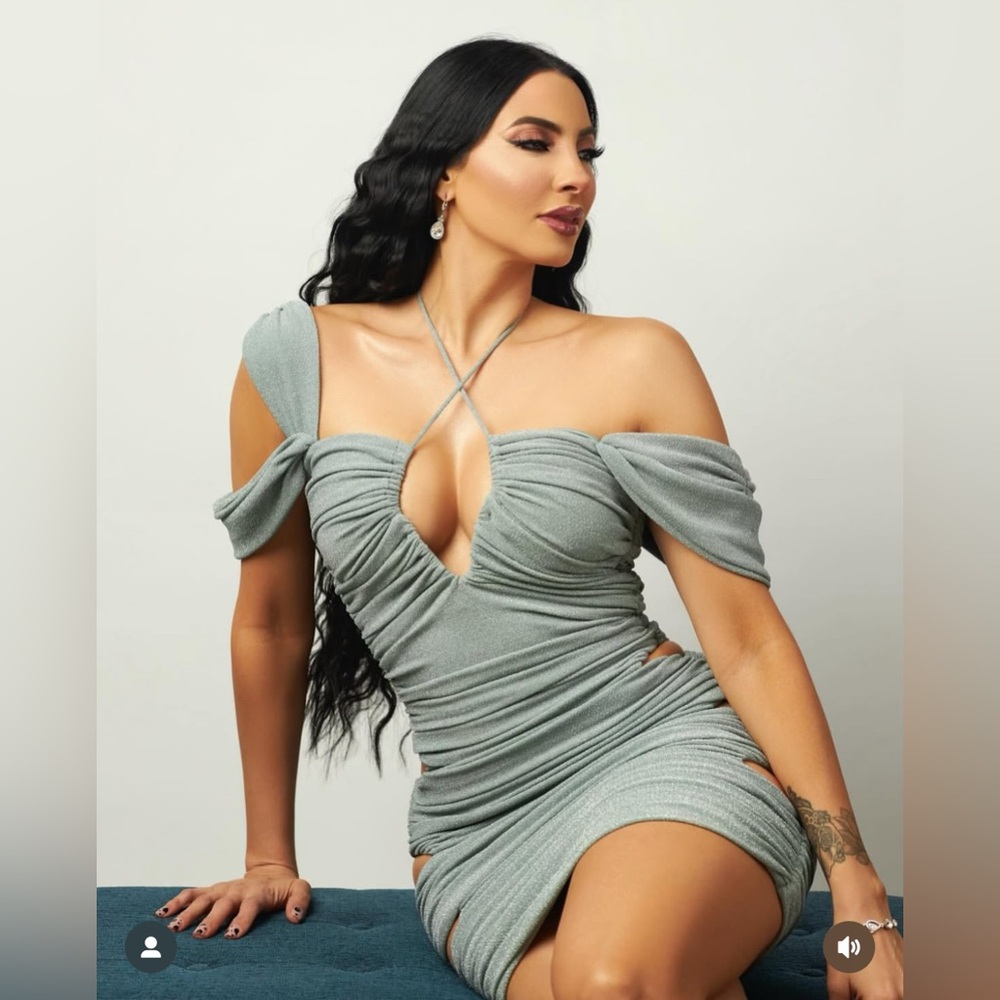 Teal Dress